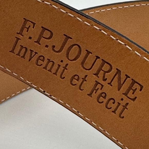 F.P. Journe Leather Belt With .925 Sterling Silver Buckle - Picture 4 of 16